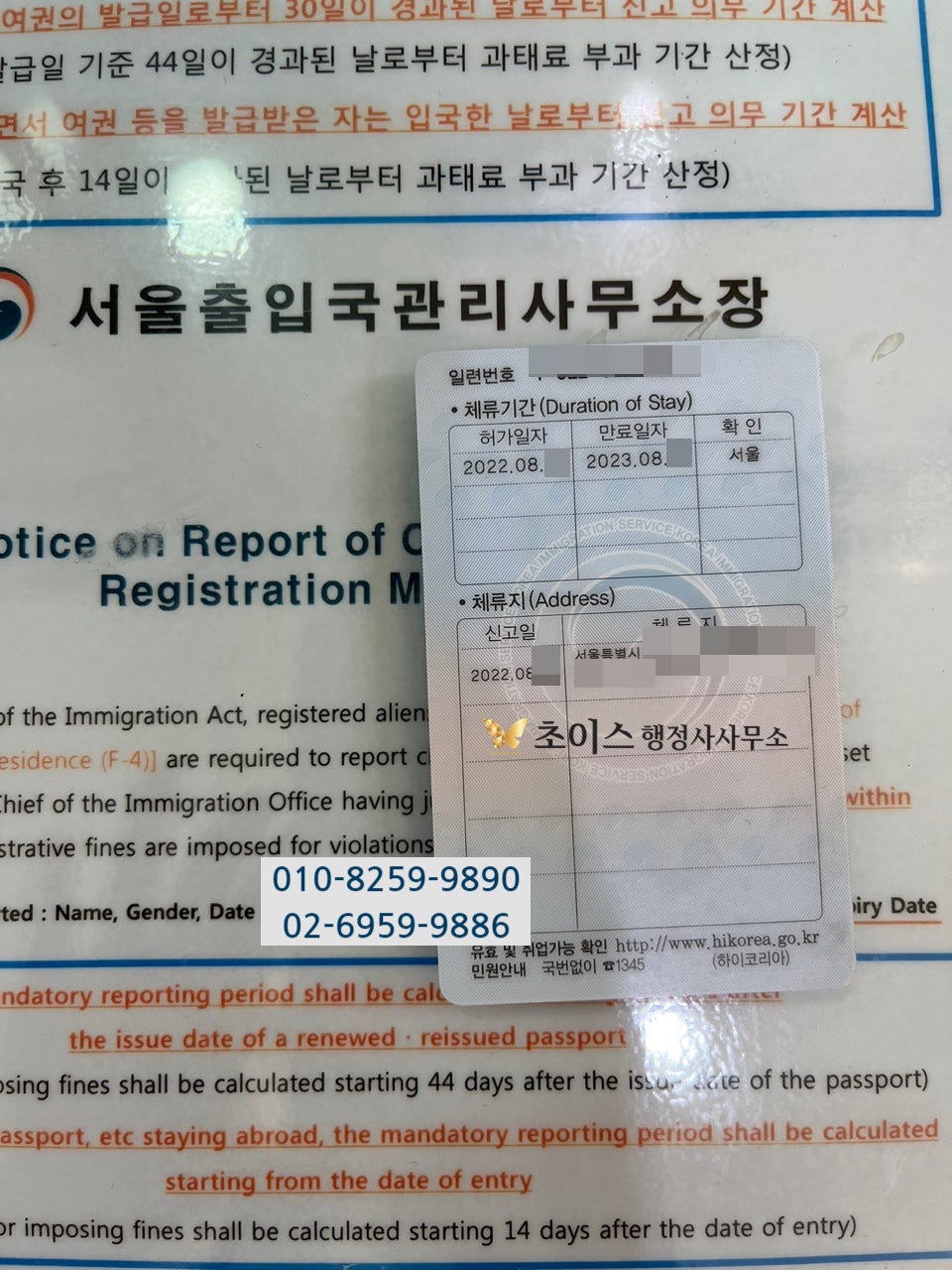 미국인 배우 E6비자 연장 사례 4