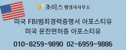 미국 운전면허 한국 교환발급 사례 7