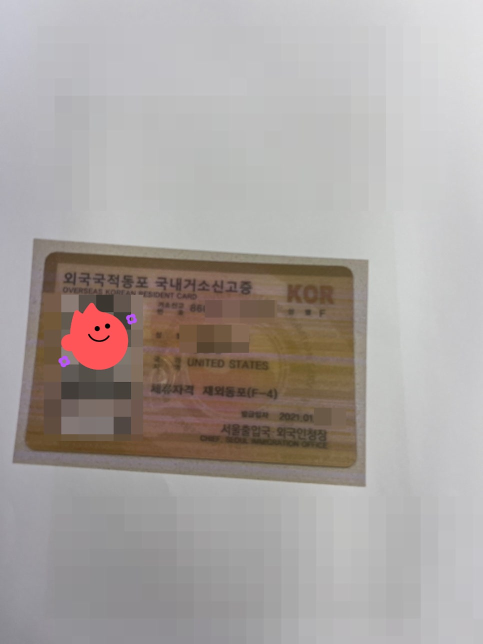 거소증 연장 방법 처리기간 4