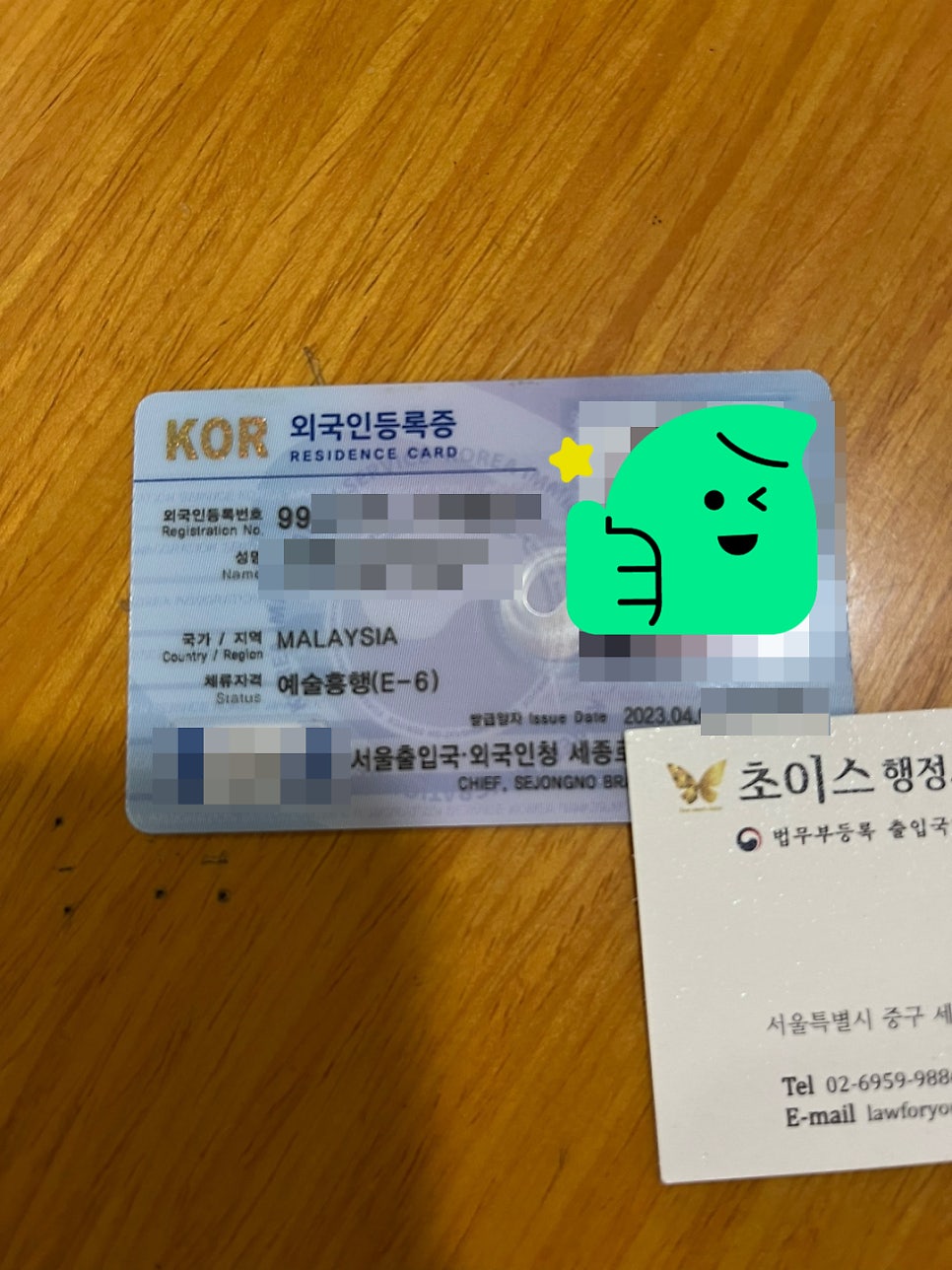 말레이시아 방송인 E6비자 연장 사례 5