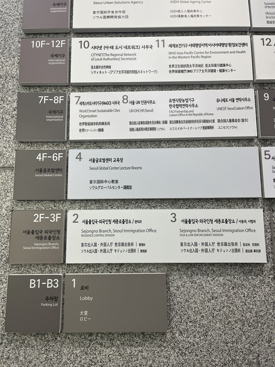 E7 호텔접수사무원 발급 사례 6