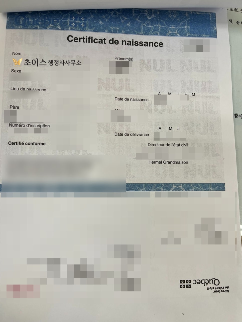 한국여권 부정사용 벌금 사례 9