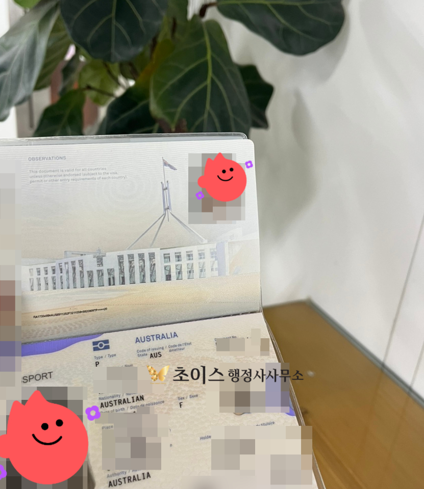 E2 F6 결혼비자 변경 사례 8